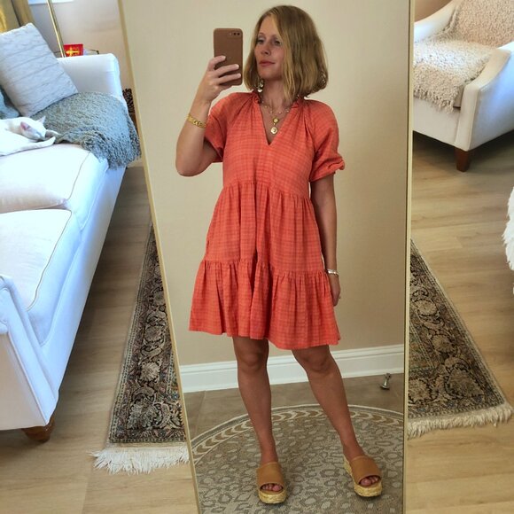 BB Dakota Steve Madden Rust Mini Dress - Picture 3 of 5